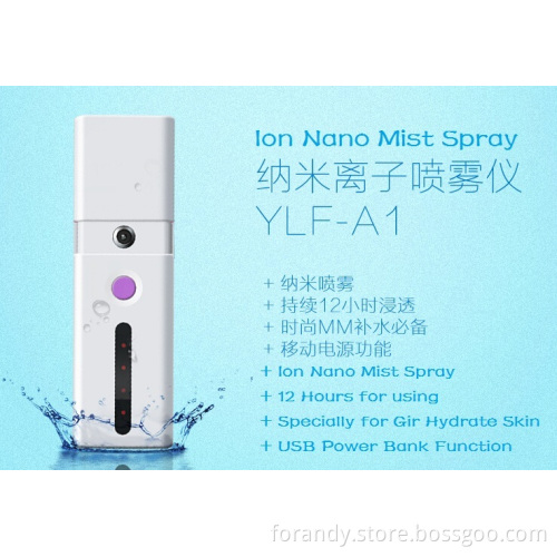 USB Negative Ions Mist Spray